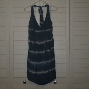 Tie-dye Halter Dress